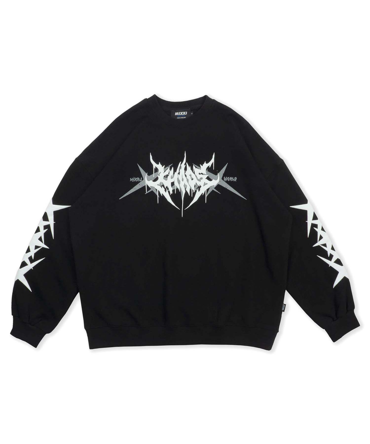 Свитшот с принтом J Star Chaos (черный) Black