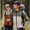 Stylish Unisex Waterproof Windproof Color Block Jacket for Hiking and Workwear