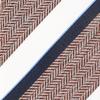 [Comme Ca Ism] Herringbone Regimental Stripe Tie 47-06NO07-206 Brown F
