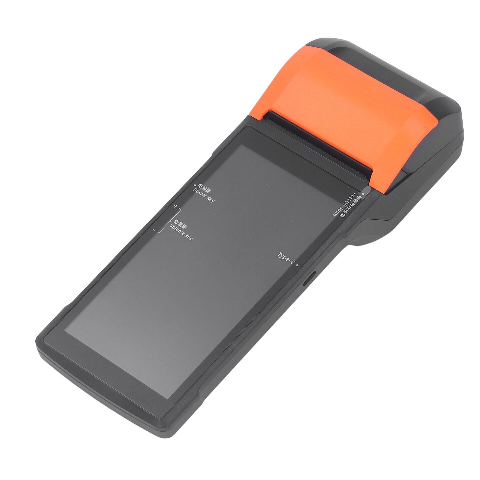 

POS-принтер чеков Bluetooth WIFI Портативный мобильный POS-терминал Сканер чеков Принтер