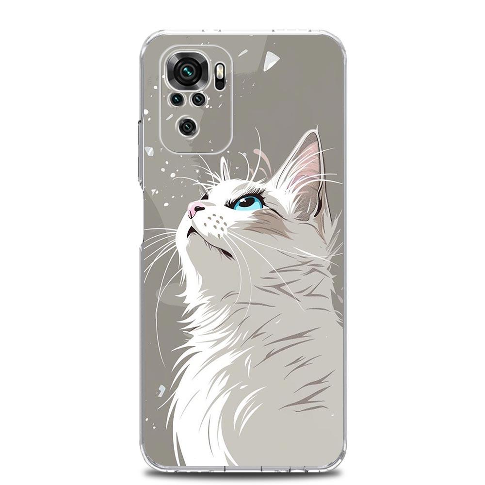 Phone Case For Xiaomi Redmi Note 15 14 13 12 4G 10 11 Pro Plus 5G 14C 13C 12C 10C Soft TPU Cover Daily Life of Cute Cats
