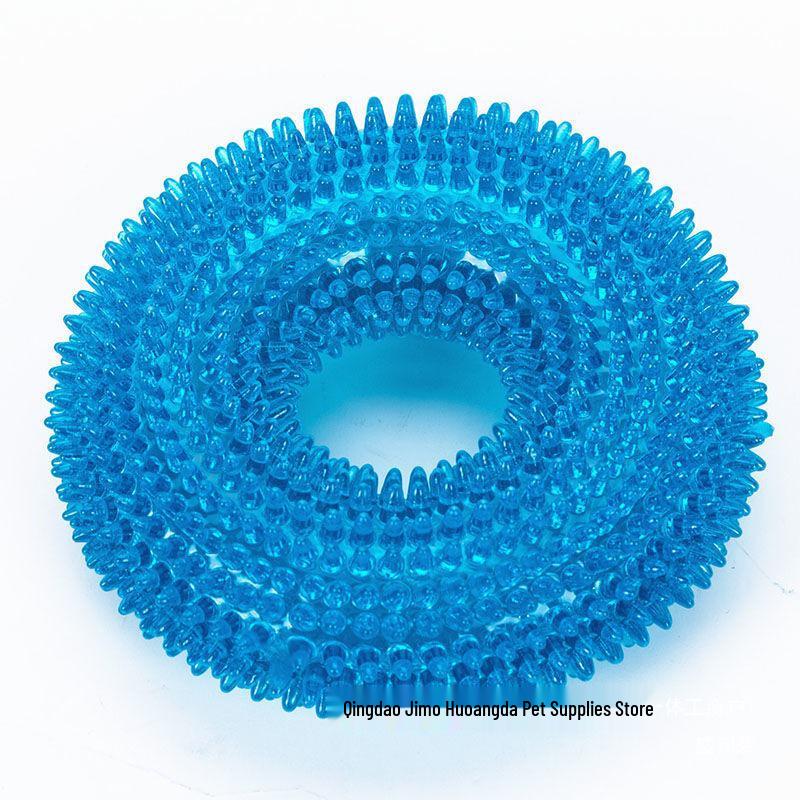 Squeaky Molar Ball: Durable, Bite-Resistant Toy for Medium & Large Dogs
