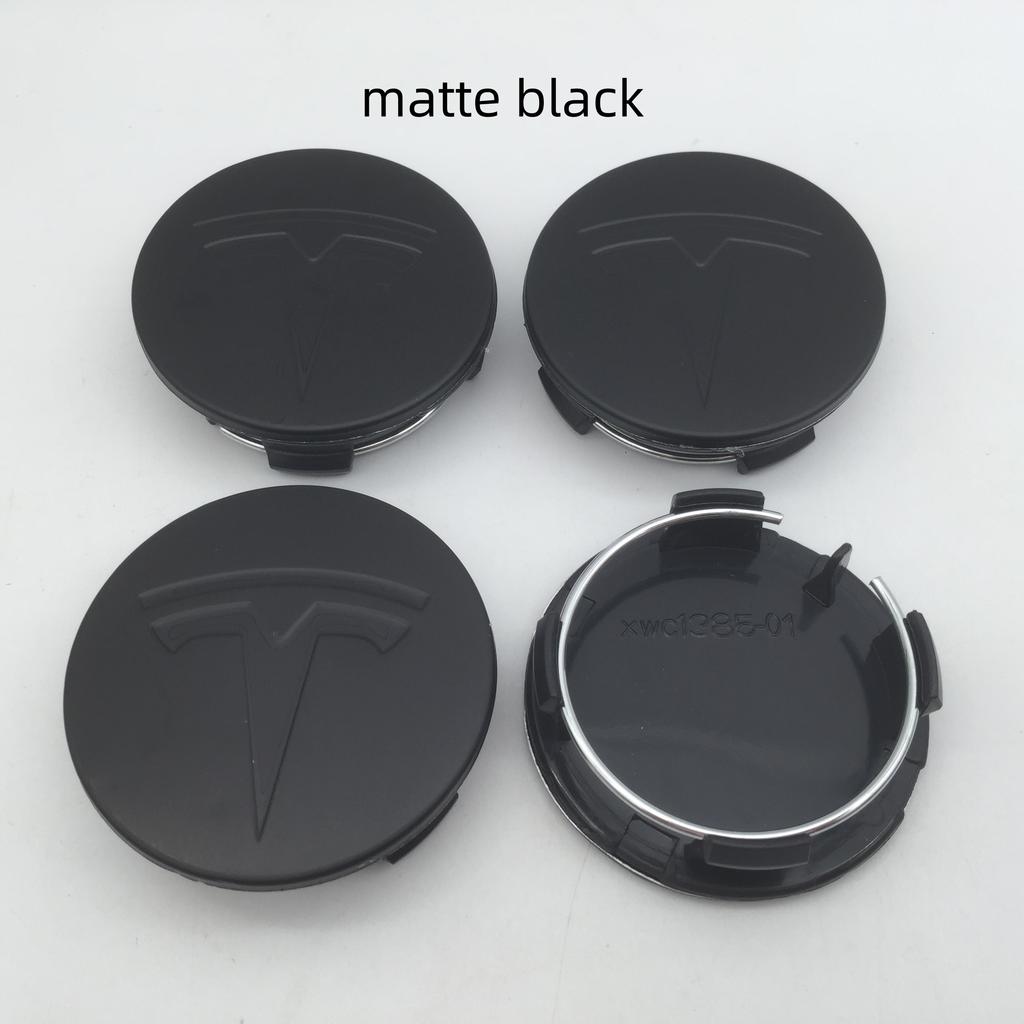 19+1pcs 57mm 56mm For Tesla Model 3 Model Y Model S X Car emblem Wheel hub Center Cap Badge covers Decals Styling accessories