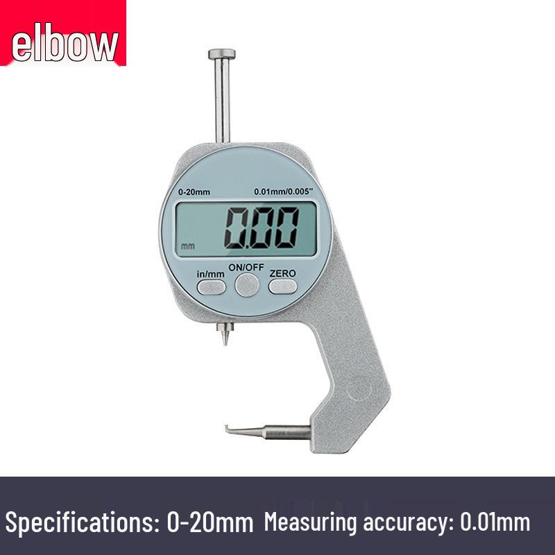 High Precision Digital Thickness Gauge for Steel and Pearl Measuring