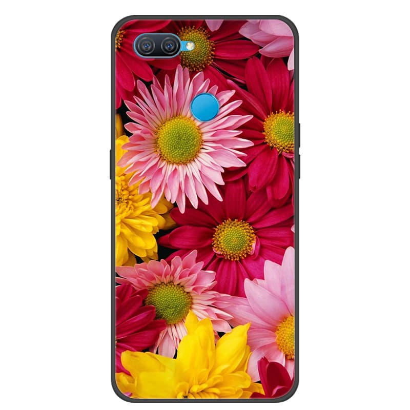 For OPPO A12 Case Cool Painted Cover Soft Silicone Phone Case For OPPO A7 AX7 Back Covers Bumper Coque A12 CPH2083 CPH2077 Coque