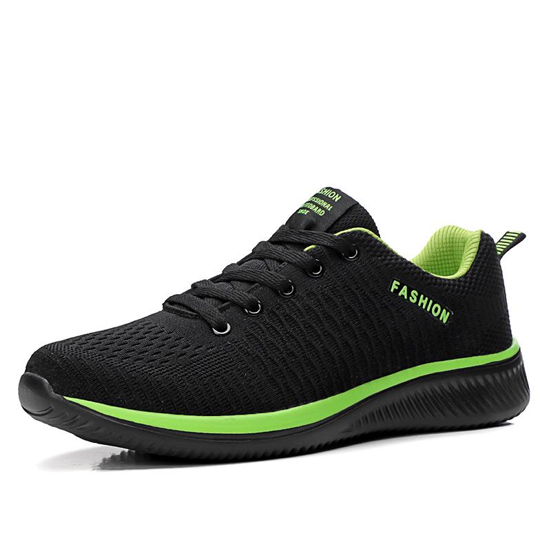 Clearance Broken code Picking up leaks Men's mesh breathable casual sports shoes Lightweight soft soles Student running shoes Work shoes Tide
