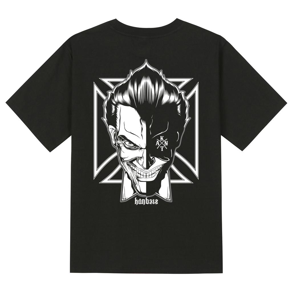 KAN6312 Ktb0113 Joker Short Sleeve T-Shirt - Black