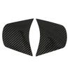 2pcs Interior Door Handle Bowl Cover Left Right Carbon Fiber Replacement for Nissan 350Z Z33 2003‑2008