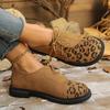 Mode Clasic Schnürschuhe Wildlederimitat Runde Pumps Schuhe Damen Vintage Mix Farbe Mittelhoch Einzelne Schuhe Frauen Heißer Verkauf Große Größe Slipper Mujer