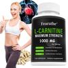 Fearathe L-Carnitine Supplement, 1000mg, Maximum Strength, Vegan, 120 Capsules