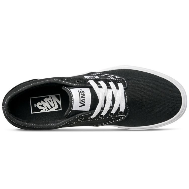 Vans Atwood Printed Fox - Black White Unisex Sneakers True-White VN00015GR0M