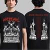 T-shirt con Grafica Tour Nord America Whitechapel 2026 e Date sul Retro