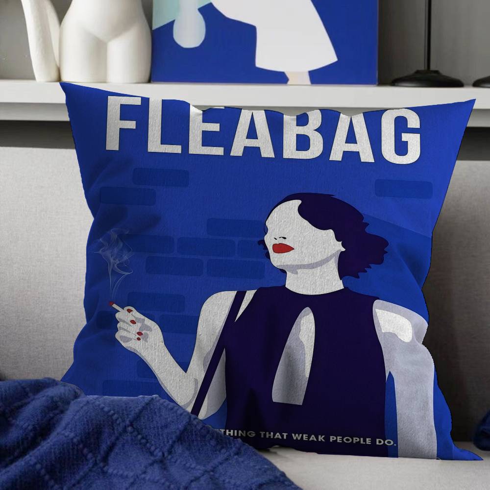 Classic Tv Show Fleabag Cushion Cover Pillow Cover Decor Pillowcase Printed Cushion Case for Couch