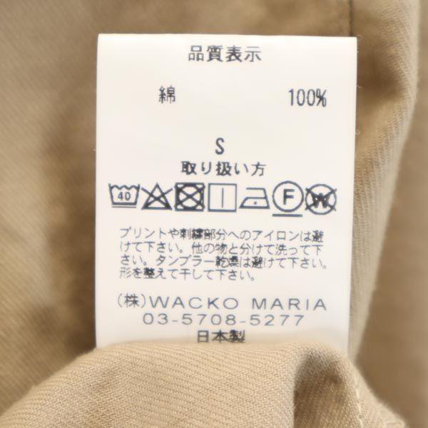 WACKO MARIA GUILTY PARTIES Long sleeve Military shirt S Beige Men's Used