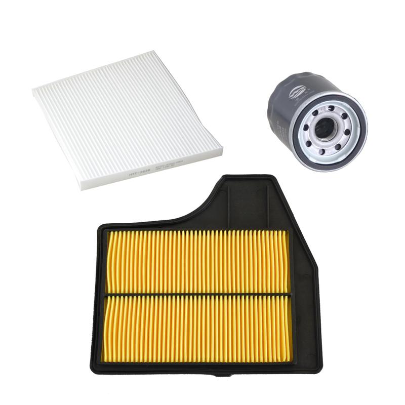 3pcs Filter Set For Nissan MURANO TEANA ALTIMA L33 J32 2.5L Maxima CIMA Cabin Air Oil Filter Kit 165463TA1BC139 B27003TSOAD304