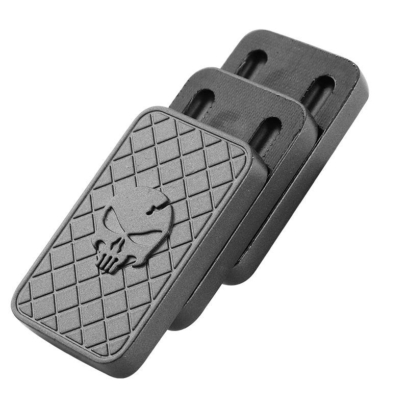 Luminous Magnetic Push Card EDC Metal Fidget Pushing Plate Coin Mechanical Slider Relieve Stress Relief Toy Antistresse Anxiety