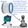 1 Stück Filterkassette HEPA-Filter Kompatibel Mit Makita VC3012M 110V M-Klasse 30L Staubabsauger Nass-Trocken-Staubsauger