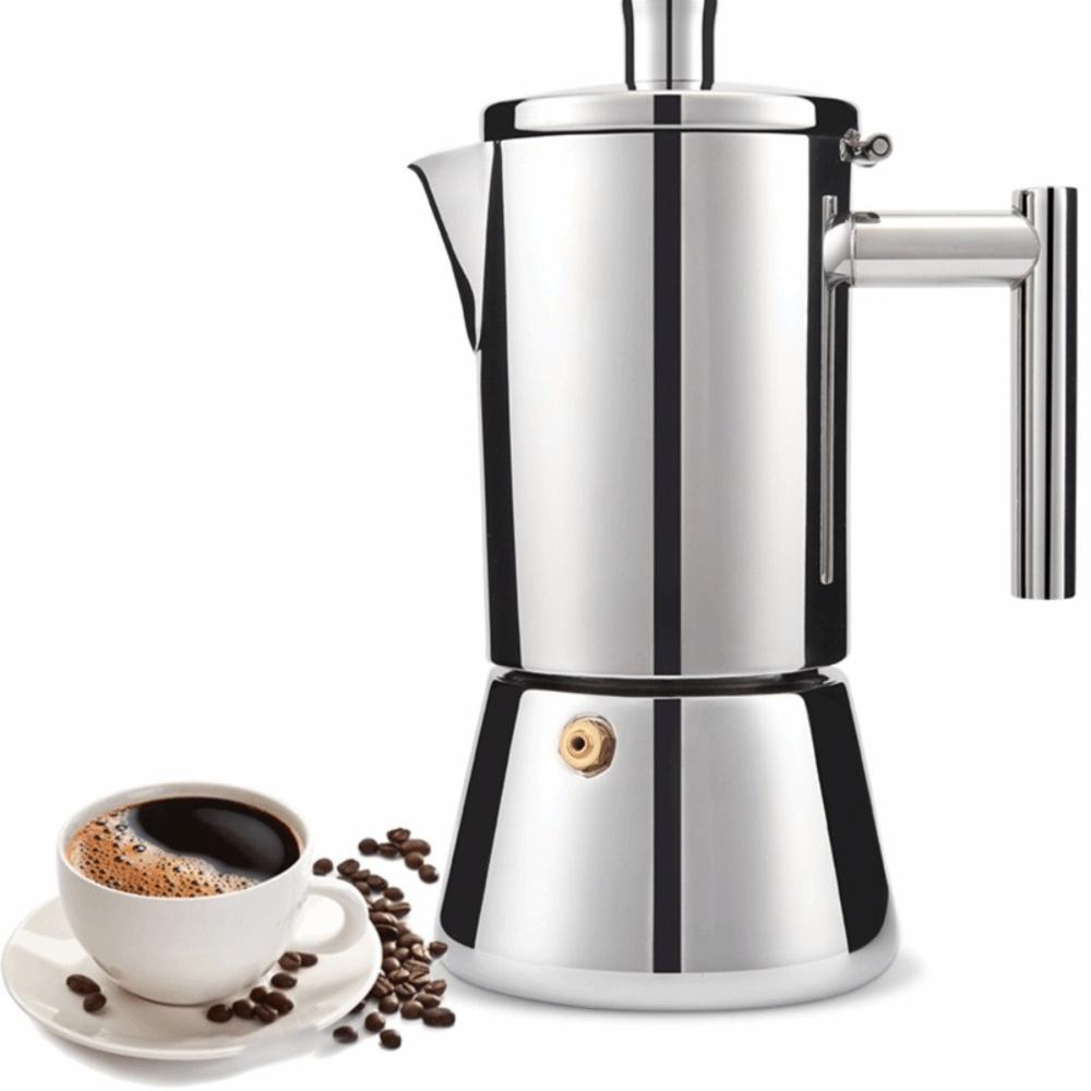 200/300/600 ML Mokkakanne Antioxidations-Espresso-Perkolator Langlebige Espresso-Kaffeemaschine Topf Herdplatte