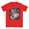 Space Capybara Riding Donut Galaxy Capybaras TShirt Summer  Cotton T Shirts For Unisex Fashion Tshirt Short Sleeves Y2K Funny Tops