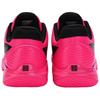 Li Ning  Fabric Cushioning Slip Resistant Abrasion Resistant Low Top Badminton Shoes Unisex Fluorescent Fruit Pink AYAS018-1