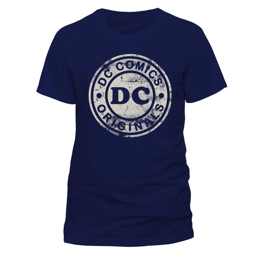 Официальная футболка DC Comics Синяя Маленькая Унисекс S