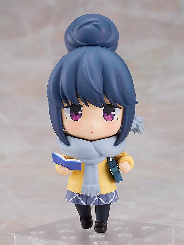 Max Factory Nendoroid Yurucamp Shima Rin Uniform Ver. Non-scale plastic painted action figure