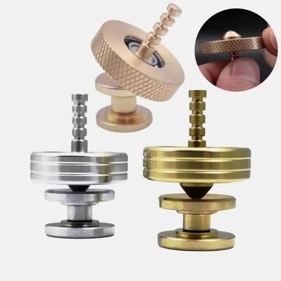 Asteeroïde Vingertop Gyroscoop Roestvrij Staal Vingertop Gyroscoop Circulaire Gyroscoop Handheld Volwassen Roterend Stressverlichtend Speelgoed