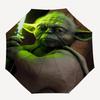 Yoda Theme Automatic Umbrella, Lightweight & Portable, 8 Rib, Perfect for Outdoor Travel, Birthdays, Christmas, Gifts.