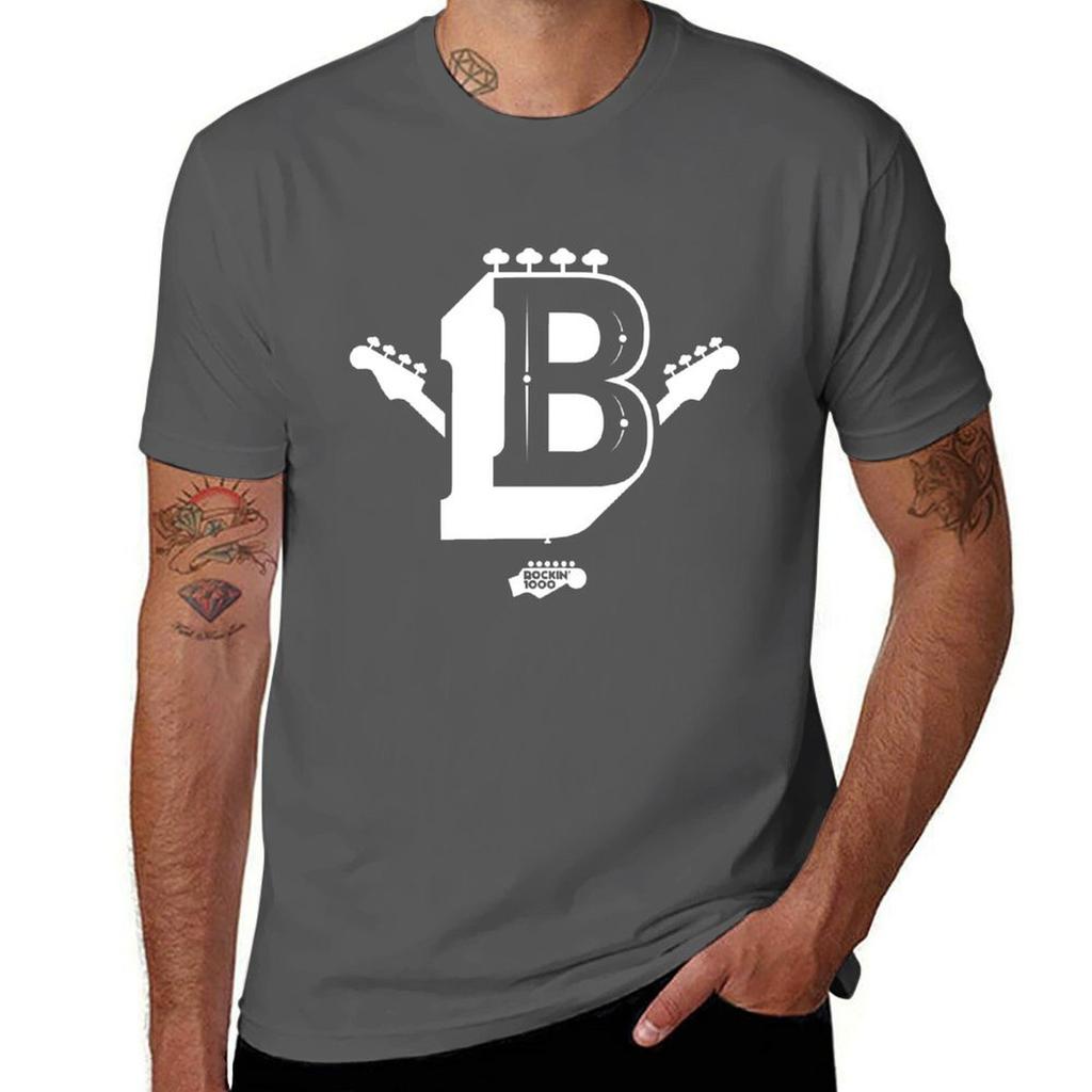 Rockin1000 Bass Heroes Tshirt Christmas Casual Tee Shirt
