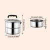 2/3/4/5 Layers Stainless Steel Lunch Box Lunch Container Heatable Portable Lunch Box Outdoor Thickened Large Capacity Pot