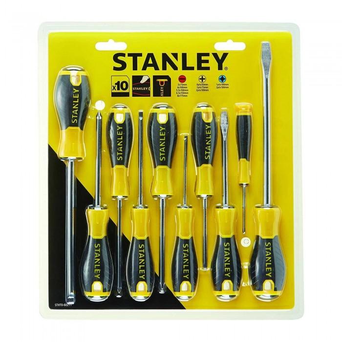 Stanley Essential Screwdriver Set (Pack of 10)