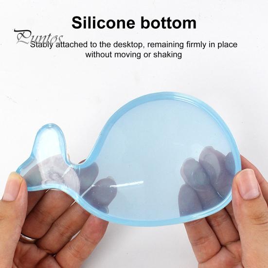 Sweat-resistant Mouse Pad Ergonomic Wrist Guard Anti-Slip Transparent Design Creative Shape Silicone Cooling Support Elbow Cushion Cute Clear