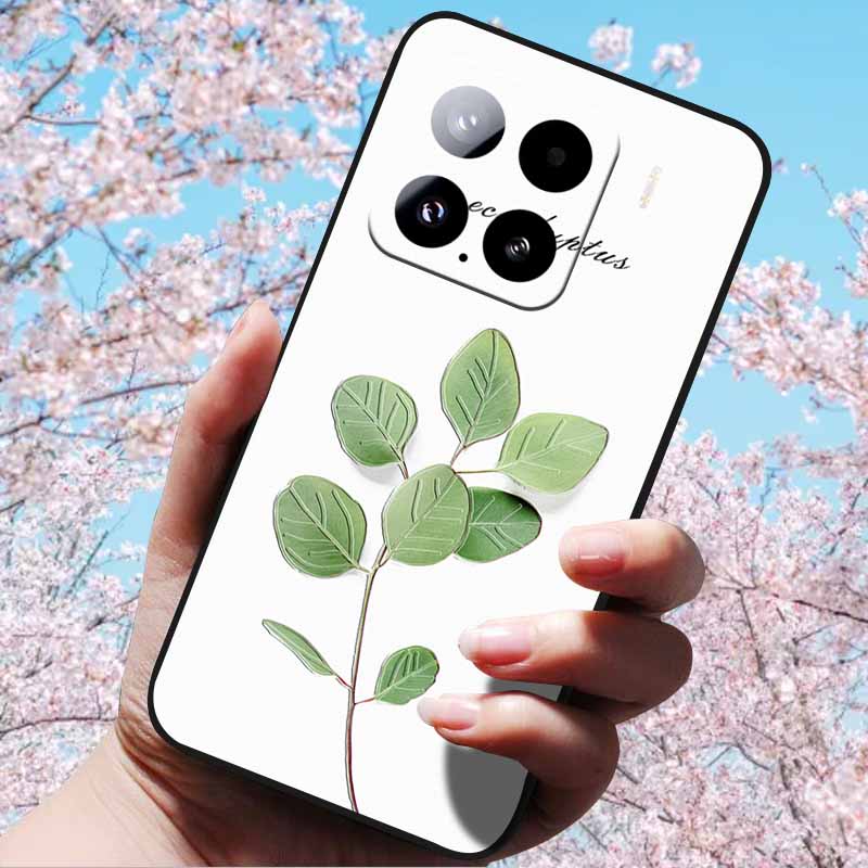 For Xiaomi 15 Pro 5G 6.73"Cases 3D Relief Soft Silicone Cover Retro Embossed for Xiaomi 15 5G Phone Mi 15pro 15 3D Soft TPU Case