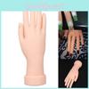 Realistic Skin Tone Nail Practice Hand For Professional Nail Art Training And Demonstration