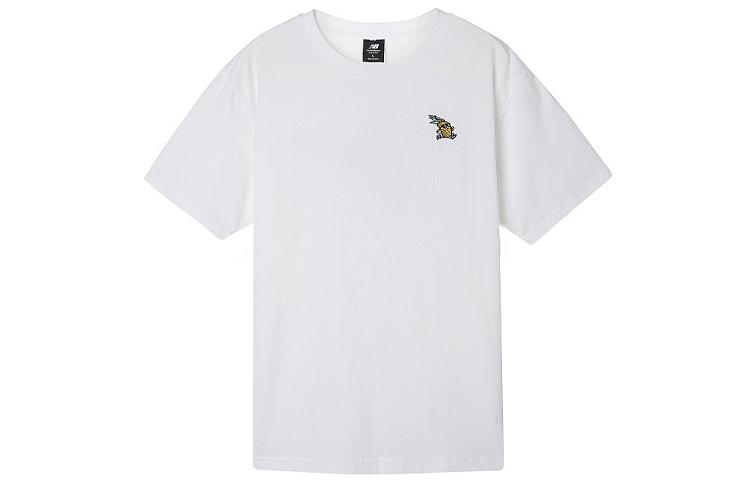 New Balance T Shirt Unisex White AMT01549-WT
