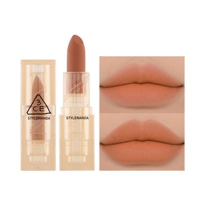 3CE Soft Matte Lipstick Warmish Move, Warmish Move, 3.5g, 1 Piece