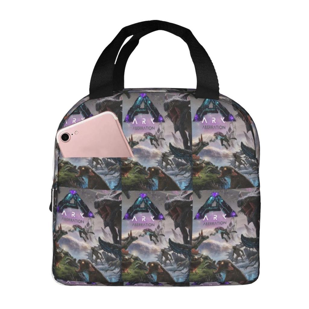 Ultiimate Survivor Ark Isolierte Lunchtasche für Kinder Schul-Kühltasche Thermische Lebensmittelbox Tragetasche Auslaufsichere Lunchboxen Behälter