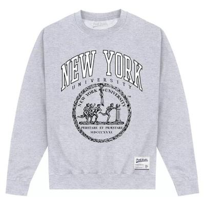 New York University Unisex Adult Crest Sweatshirt