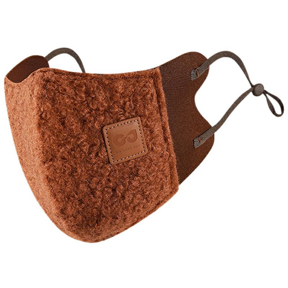

GOLOVEJOY Winter Warm Face Mask Windproof 3D Mask with Adjustable Ear Loops for Women D