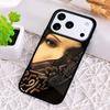 Islamic Hijab Gril Eye Queen Phone Case for iPhone 17 Air 16 15 11 12 14 13 Pro Max Shockproof Cover