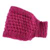 2in1 Fashion Neck Warmer Knit Hairband for Woman Camping Travel Wide Headband