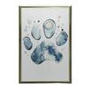 Paw Print Paw Print, 30X40 Cm, Gold Aluminum Frame, 230 Gsm Matte Paper
