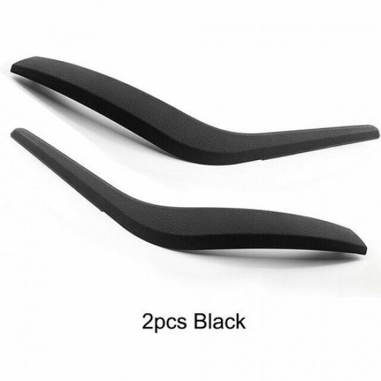 Left & Right ABS Carbon Fiber Look Black Interior Door Handle For BMW X1 14 15 1x L + 1x R матовый черный
