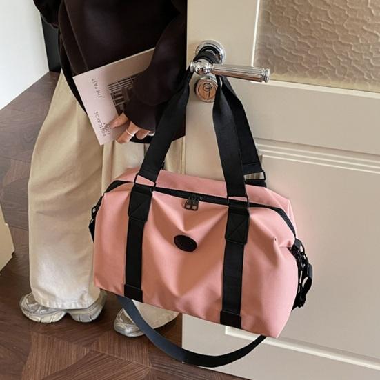 Unisex Gymnastiktasche Duffelbag mit Nassfach Weekender-Tasche Übernachtungs-Duffel für Männer Frauen Training Reisen Schwimmen