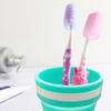 10 Pieces Colorful Silicone Toothbrush Protectors Covers Caps Compacts Travel Accessories With Dustproof Closure
