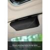 Car Sunglasses Holder Universal Suede Multi-function Glasses Clip Bill Clip Auto Accessories Glasses Case