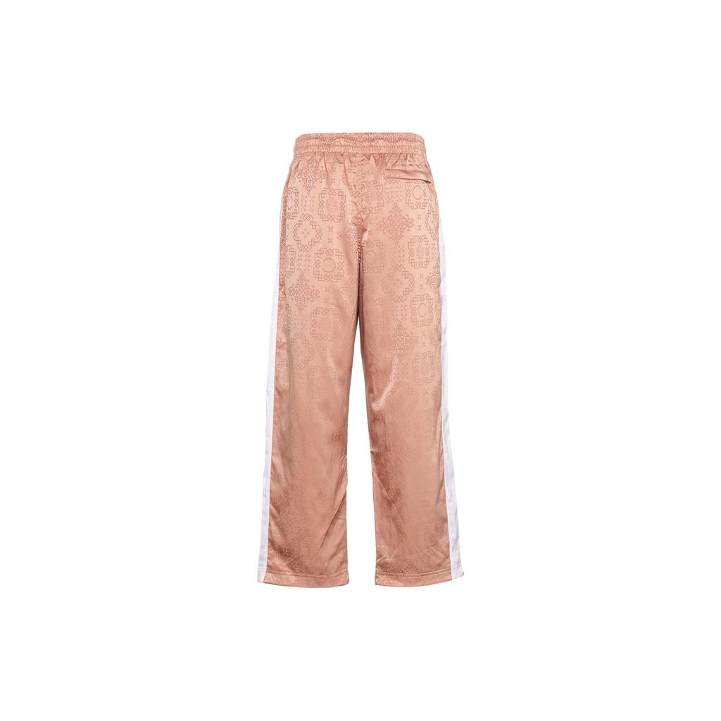 Nike X CLOT Rose Gold Silk Pattern Track Pants Men Bottoms CT4088-605