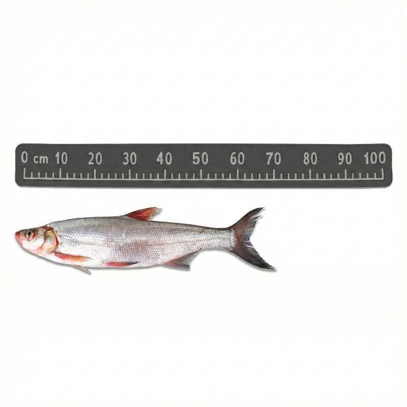 Dark Gray Theme 100cm EVA Foam Fish Measure Ruler Adhesive Tape for Fishing Boat Kayak Cooler Box Angling Ruler Tool Accessory 7