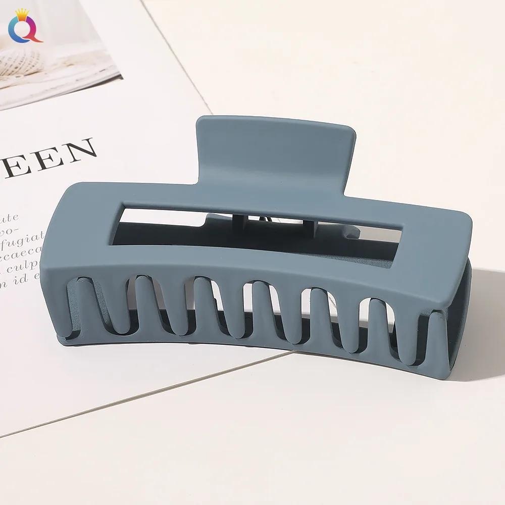 11-13cm Vintage Cross Hair Clip Large Barrette Crab Hair Claws Bath Ponytail Clip for Women Girls Claw Clip Hair Accessories