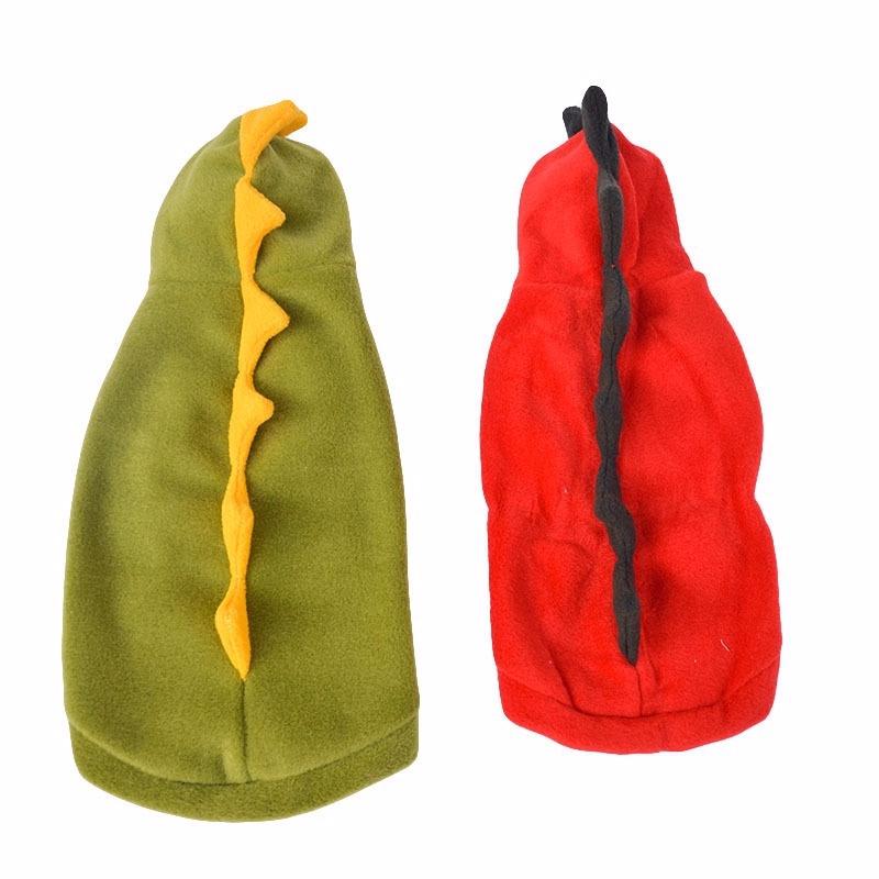 

Одяг для собак динозаврів Домашній Хеллоуїн Костюм XS S M L XL Домашні собаки Зелене пальто Наряди велике XL зелений